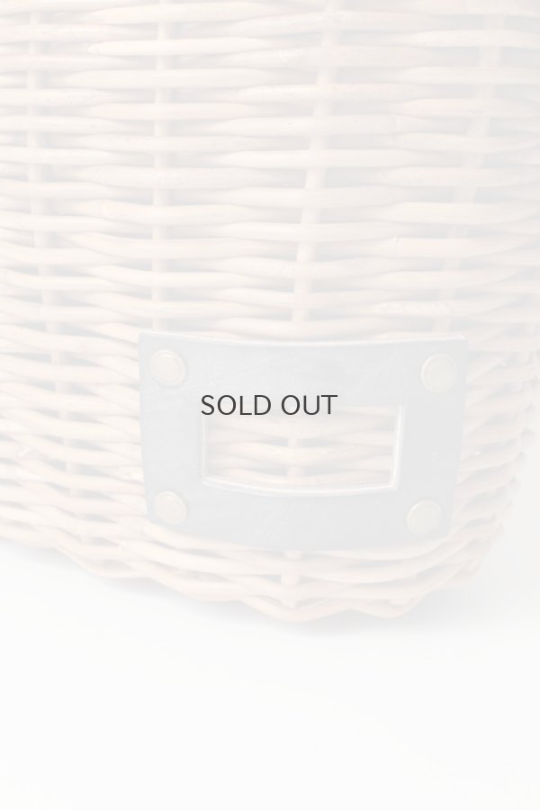 画像8: ブライドル・トート・バスケット・レザーハンドル (麻かぶせ/BK)