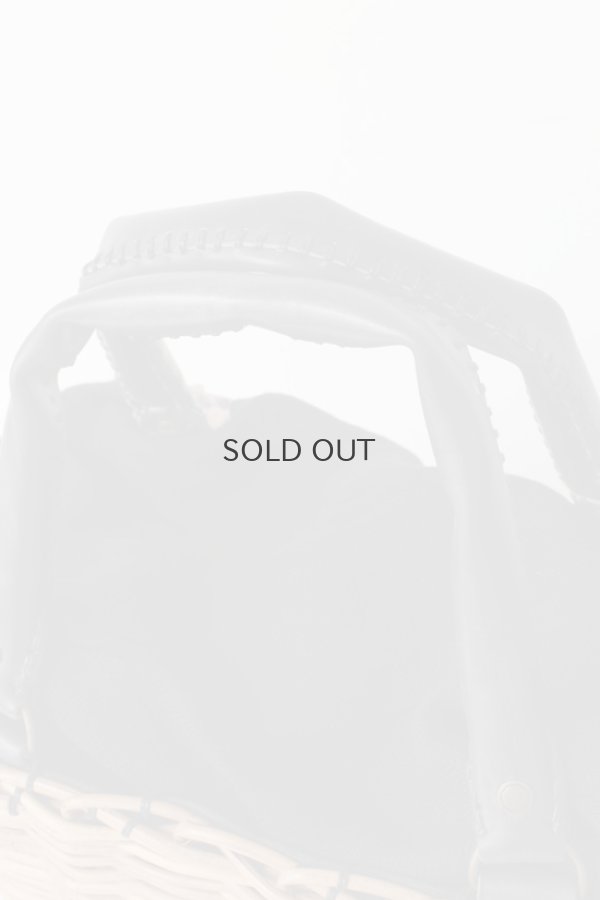 画像10: ブライドル・トート・バスケット・レザーハンドル (麻かぶせ/BK)