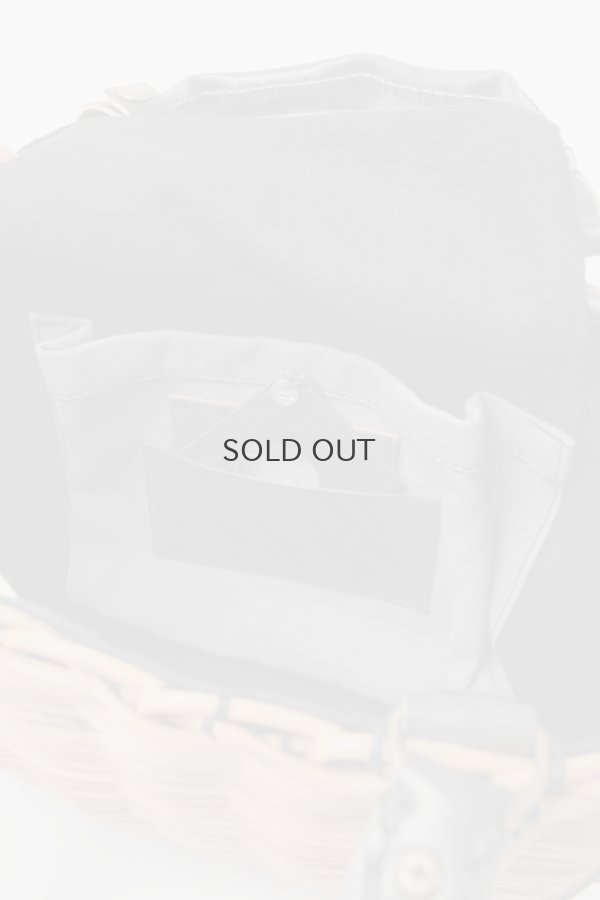 画像14: ブライドル・トート・バスケット・レザーハンドル (麻かぶせ/BK)