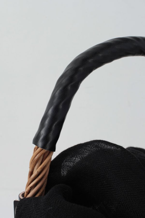 画像7: バケツMバスケットリネンかぶせ (BK)