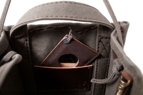 画像11: キャンバス・カゴ袋ショルダー(KH)