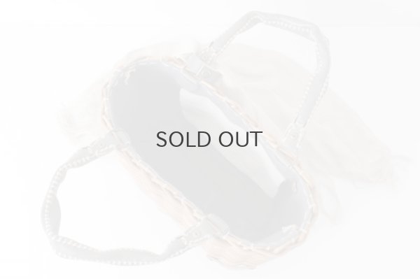 画像9: ブライドル・トート・バスケット・レザーハンドル (15604:麻かぶせ/GY)