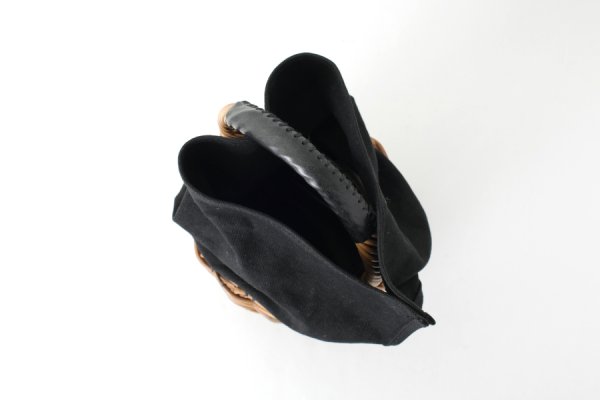 画像11: ブライドル ウィング ラウンド バスケット (BK)