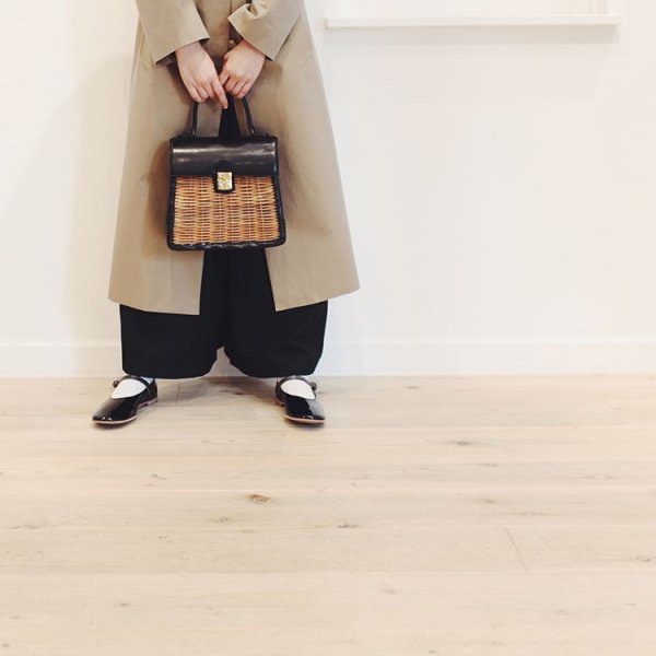 画像22: カーフ・ハンドバッグ M (BK)