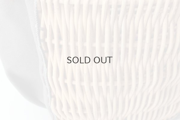 画像8: キャンバス・カゴポケット付トート (12531:GY)