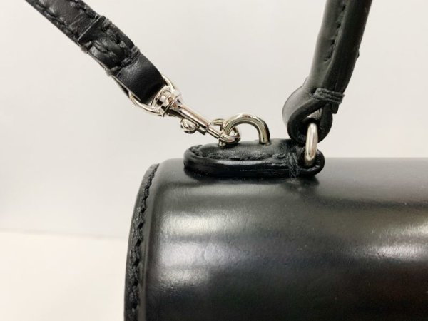 画像9: カーフ・ハンドバッグ S（BK/SV金具）