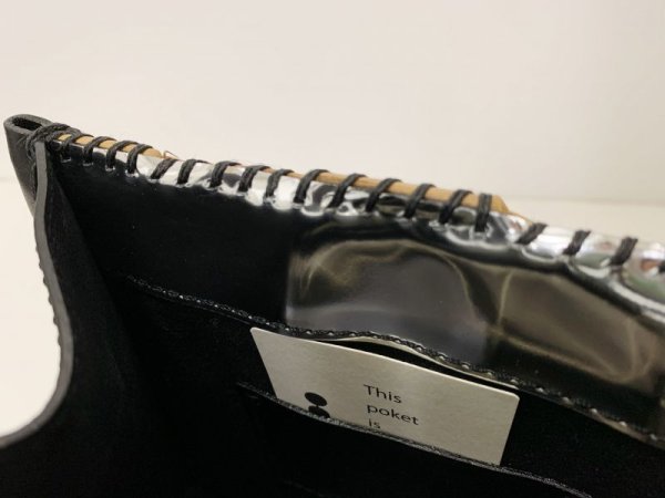 画像10: カーフ・ハンドバッグ S（BK/SV金具）