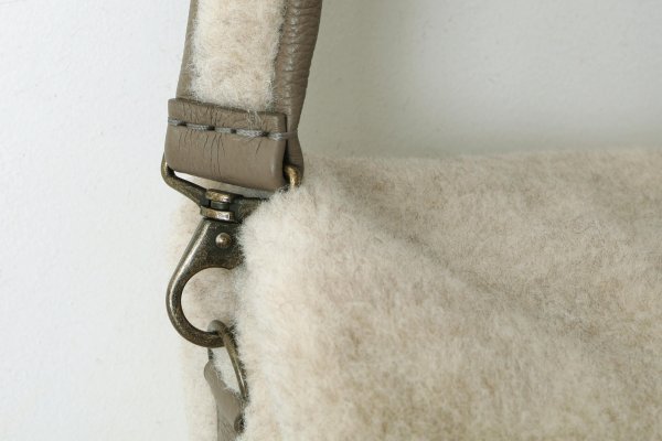 画像6: ボディバッグS・ウールボア (15667:NT)