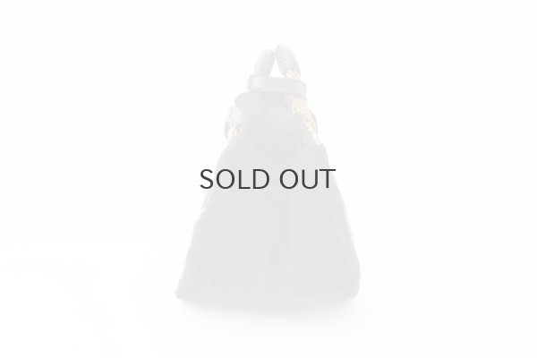 画像4: カゴ袋 キャンバス・扇トート (BK)