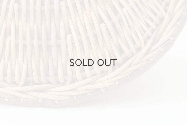 画像5: カゴ袋 キャンバス・扇トート (13615:BG)