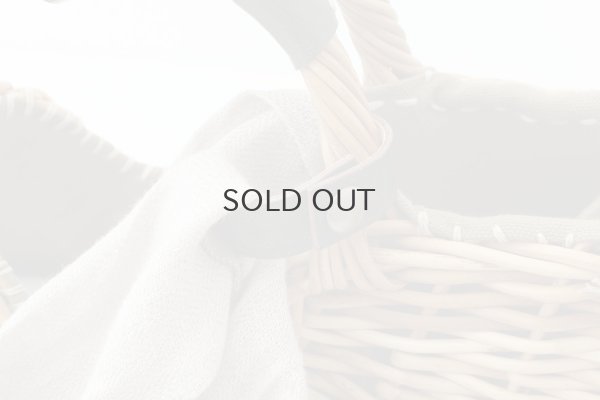 画像8: カゴ袋 キャンバス・扇トート (13615:BG)