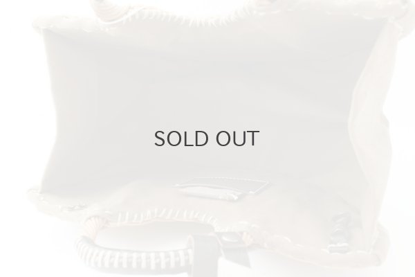 画像10: カゴ袋 キャンバス・扇トート (13615:BG)