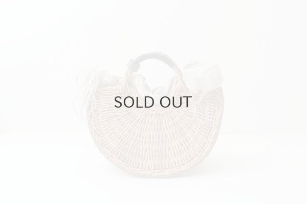 画像3: カゴ袋 キャンバス・扇トート (13615:BG)