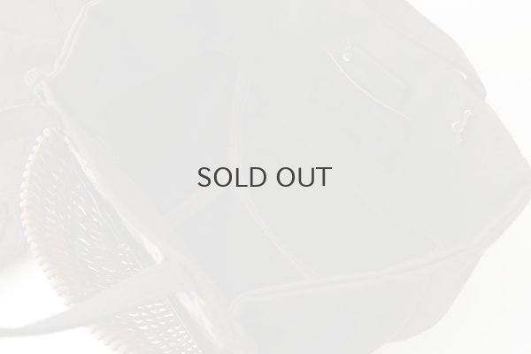 画像11: キャンバス・カゴポケット付トート (14525:KH)