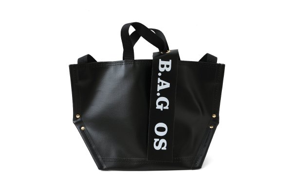 画像1: 6号キャンバス PVC・Y字トート (16537:BKBK)