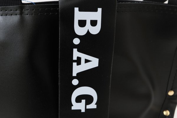 画像9: 6号キャンバス PVC・Y字トート (16537:BKBK)