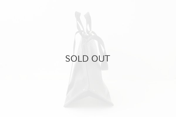 画像4: PVC Y字トート M・6号 PVCキャンバス (14531:BKBK)