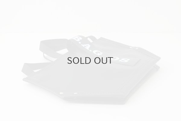 画像7: PVC Y字トート M・6号 PVCキャンバス (14531:BKBK)