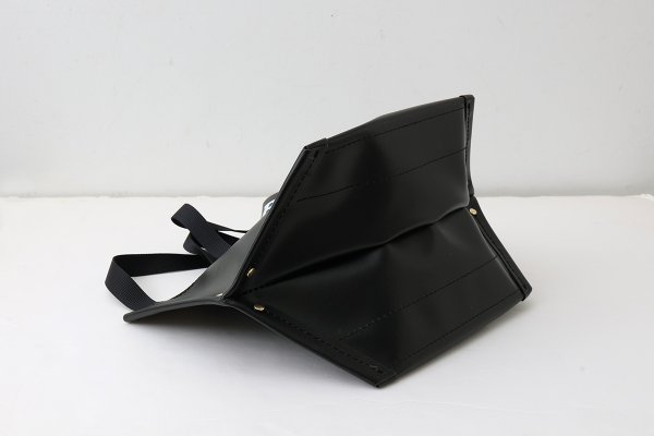 画像6: 6号キャンバス PVC・Y字トート (16537:BKBK)