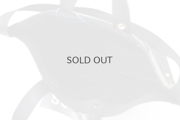 画像11: PVC Y字トート M・6号 PVCキャンバス (14531:BKBK)