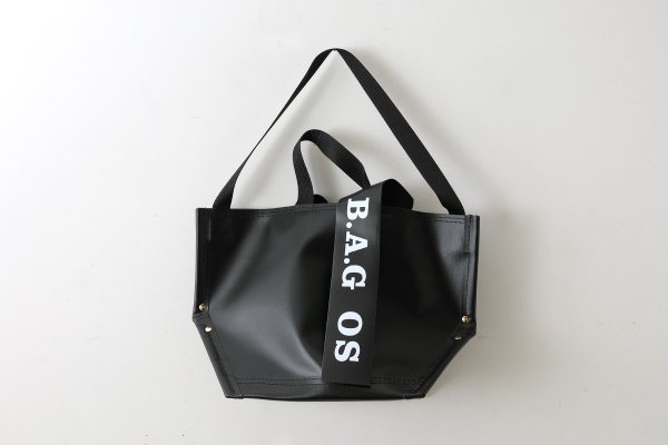 画像5: 6号キャンバス PVC・Y字トート (16537:BKBK)