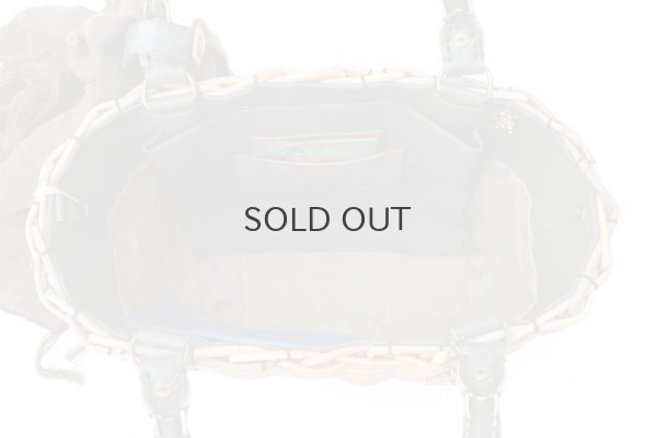 画像11: ブライドル・トート・バスケット・レザーハンドル (麻かぶせ/KH)