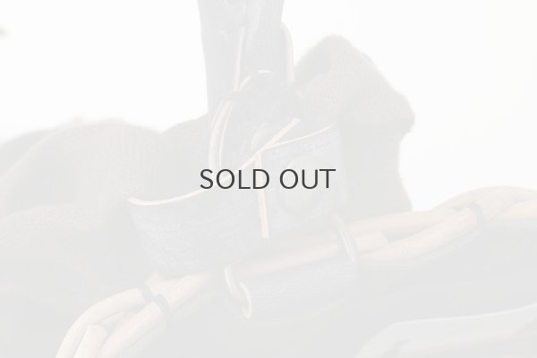 画像8: ブライドル・トート・バスケット・レザーハンドル (麻かぶせ/KH)