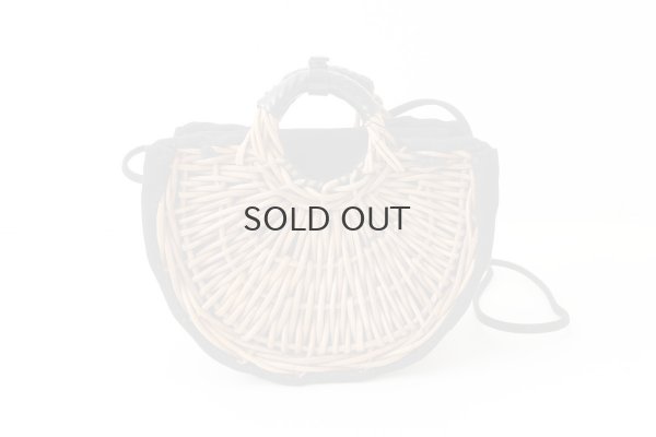 画像3: キャンバス・扇トートミニ (15518:BK)