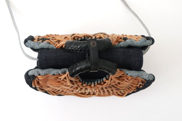 画像8: デニム・扇トートミニ (15580:BL)