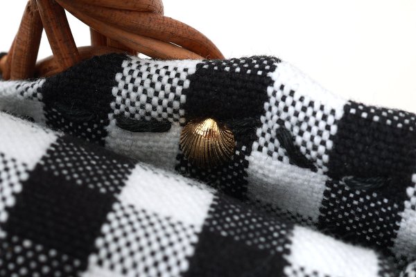 画像11: ギンガム・扇トートミニ