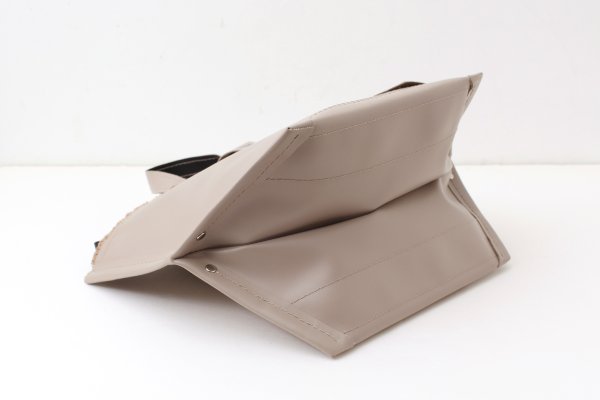 画像5: 8号キャンバス PVC・Y字トート  (16536:GYBK)