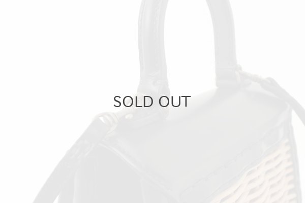 画像9: カーフ・ハンドバッグ S (BK)