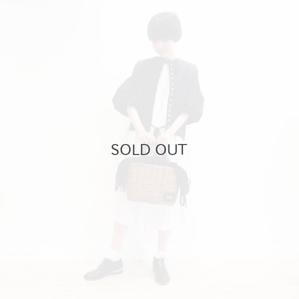 画像16: ブライドル・トート・バスケット・レザーハンドル (麻かぶせ/BK)