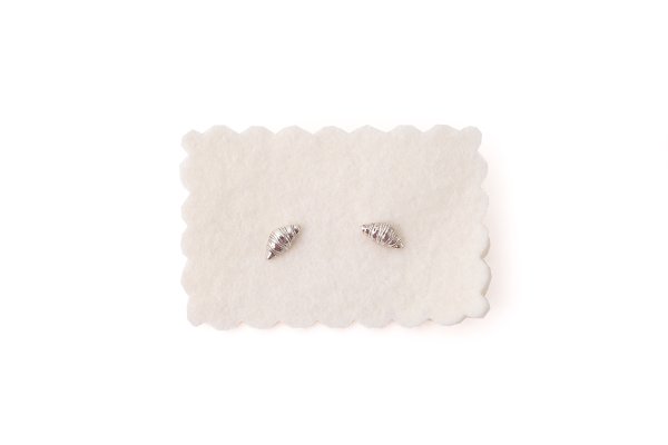 画像1: クロワッサンピアス (SV)