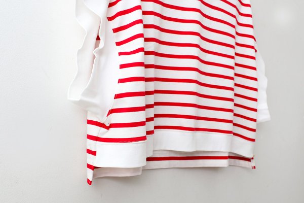 画像5: フレンチスリーブシャツ・ボーダー (56502:WHRD)