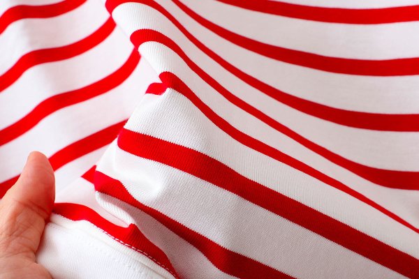 画像8: フレンチスリーブシャツ・ボーダー (56502:WHRD)