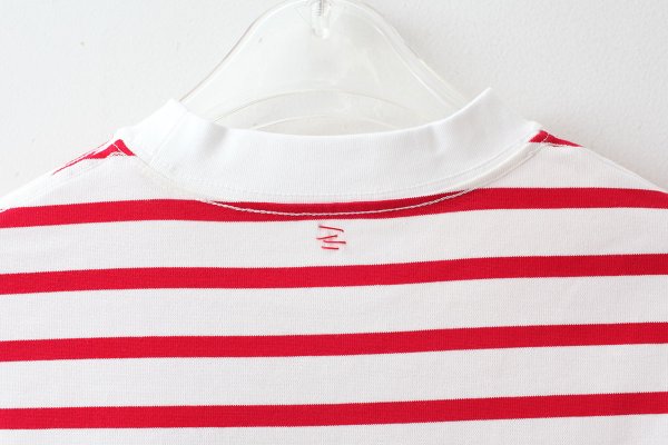 画像9: フレンチスリーブシャツ・ボーダー (56502:WHRD)