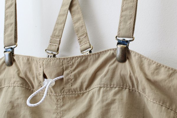 画像5: ナイロンタフタ サスペンダー付きスカート (56528:BG)