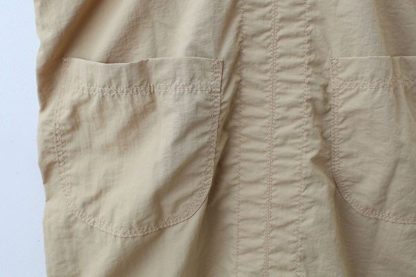 画像10: ナイロンタフタ サスペンダー付きスカート (56528:BG)