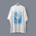 オーガニック・コットン・プリント Big T-shirt  (55508:WHBL)