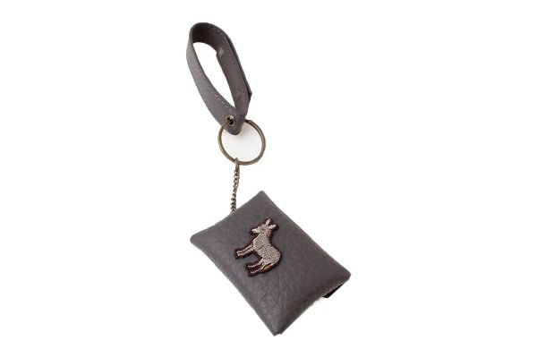 画像1: 封筒型キーホルダー ROBA (46620:GRY)