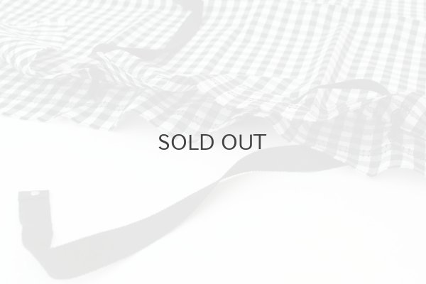 画像4: ギンガムチェック・かぶせ (41503:BK)