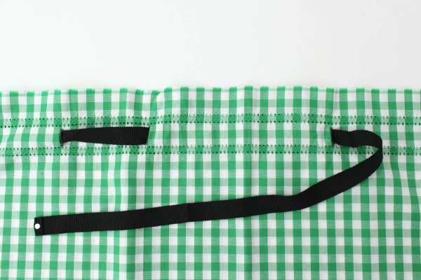 画像3: ◎ ギンガムチェック・かぶせ (41503:GR)