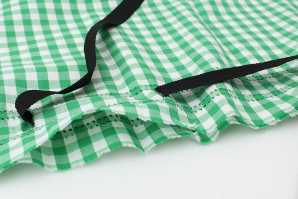 画像5: ◎ ギンガムチェック・かぶせ (41503:GR)