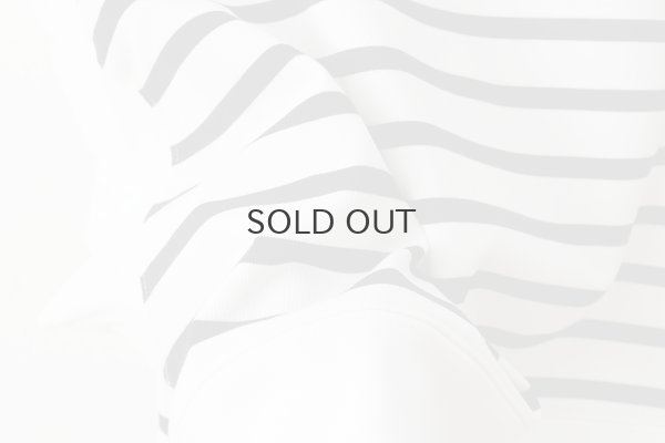 画像5: フレンチスリーブ・シャツ コットンジャージー・ボーダー (55502:WHBK)