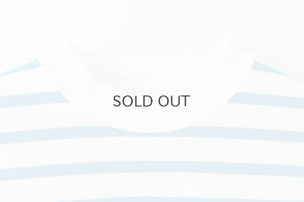 画像4: フレンチスリーブ・シャツ コットンジャージー・ボーダー (55502:WHCY)