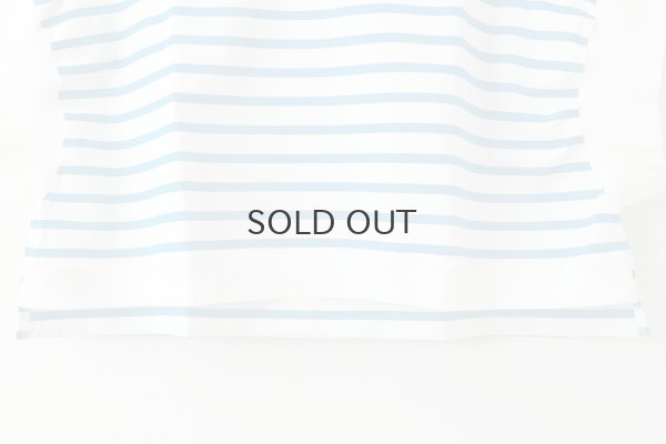 画像5: フレンチスリーブ・シャツ コットンジャージー・ボーダー (55502:WHCY)