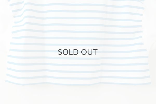 画像10: フレンチスリーブ・シャツ コットンジャージー・ボーダー (55502:WHCY)