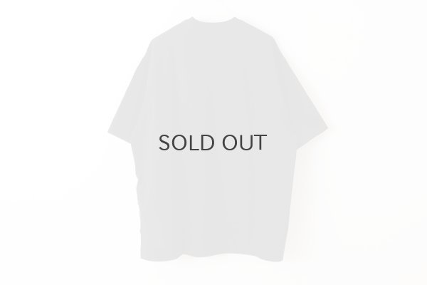 画像2: オーガニック・コットン・プリント Big T-shirt  (55508:BKGY)