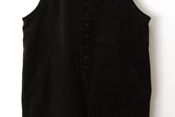 画像7: オールインワン・コーデュロイ (55618:BK)